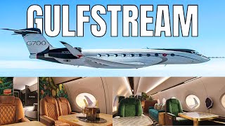 Inside this unique PRIVATE JET  Gulfstream G700 [upl. by Acul]