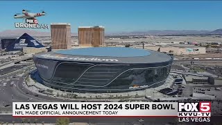 Las Vegas to host 2024 Super Bowl [upl. by Beryl]