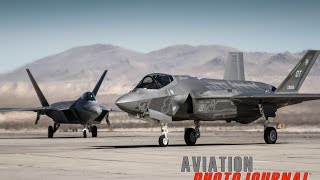 F35 Lightning II and F22 Raptor Flying Together [upl. by Wurtz]