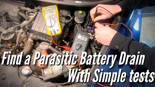 How to Diagnose A Parasitic Draw With Simple Tests Car Battery Dies Overnight [upl. by Heer]