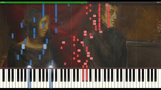 Ballade No4 in f minor Op52 Chopin Piano Tutorial Synthesia [upl. by Eadahc]