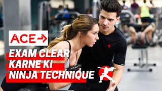 ACE CPT Exam Clear Karne Ki Ninja Technique  Format Tips amp Tricks  Classic Fitness Academy [upl. by Silecara]