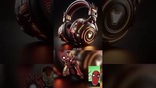 Superheroes but gaming headset 😱💥marvel amp DCAll character💥shorts avengers spiderman marvel [upl. by Esinet]