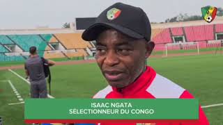 Congo coach Isaac Ngata ahead of AFCON qualifiers against Bafana Bafana [upl. by Elleira]