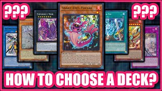 Which Yugioh Deck Is For You  What Deck is Best For a New Player [upl. by Aitan748]