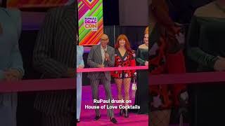 RuPaul Drunk on House of Love Cocktails at Ribbon Cutting Ceremony DragCon [upl. by Lole]