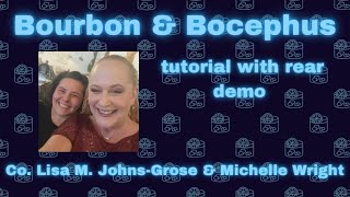 Bourbon amp Bocephus line dance tutorial High beginner choreo by Lisa M JohnsGrose amp Michelle Wright [upl. by Lanti]