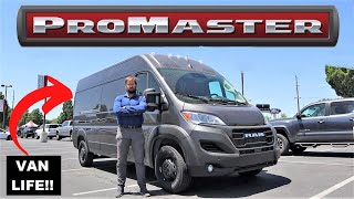 NEW Ram ProMaster Cargo Van Better Than Sprinter And Transit [upl. by Alhahs]