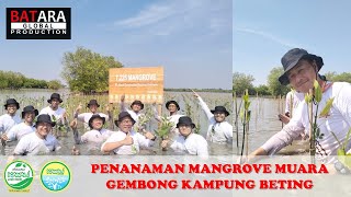 Penanaman Mangrove Muara Gembong Kab Bekasi Oleh PT Hitachi Construction Machinery Indonesia [upl. by Erleena]