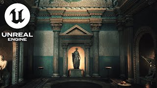 Unreal Engine 5 Cinematic Roman Temple Environment Tutorial  UE55 [upl. by Caresse581]