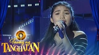 Tawag ng Tanghalan Christine Lyka Estrella  Kung Iniibig Ka Niya [upl. by Ornie25]