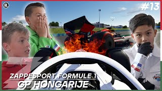 DE SCHADE GAAT AAN💥  GP van Hongarije 🇭🇺  F1 Racekampioenschap 13 [upl. by Amoeji337]