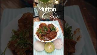 Mutton chops ಮಟನ್ ಚಾಪ್ಸ್ cooking food recipe [upl. by Bartolemo]