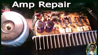 amplifier repair guide [upl. by Ahtnicaj]