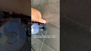 Shower isolation valve hidden under cover plate bathroom plumbing diy [upl. by Aramad]