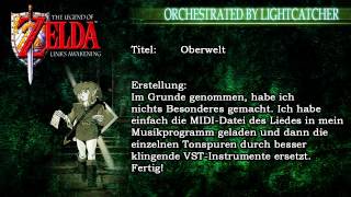 Zelda Links Awakening Music  Oberwelt  Orchestrated by Lightcatcher [upl. by Tarrant]