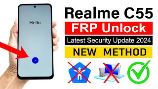 Realme C55 RMX3710 Google Account Bypass ANDROID 13 Without Computer [upl. by Hulbard]