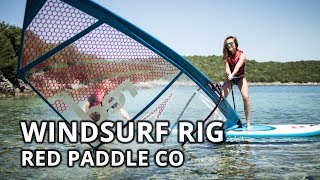 How to set up your windsurf rig  Red Paddle Co [upl. by Ulyram385]