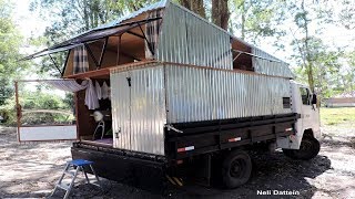 Tour Pela Camper 2017  Sidnei e Jéssica Caminhão Agrale 1600D 1986 [upl. by Rehoptsirhc]