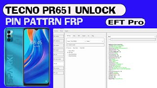 Tecno Spark 7 PR651 SPD SC9863A Screen Lock FRP Done With EFT Pro [upl. by Cammie74]