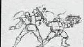 Teenage Mutant Ninja Turtles 2003  Animatic Sequence [upl. by Letnoj]