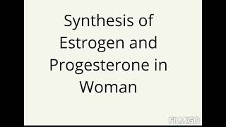 synthesis of estrogen and progesterone mstutorialmaster tutorialsfornutritionists [upl. by Sidalg]