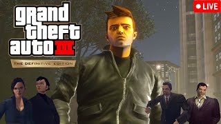 🤗Donald Love i wiele więcej KONIEC🤗  GTA 3 Definitive Edition PL 3 🔴 NA ŻYWO [upl. by Oirevlis]