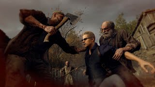 Resident Evil 4 Remake Albert Wesker Death Animations [upl. by Garland130]