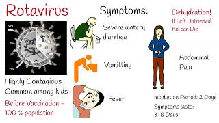 Rotavirus infection  Watery Diarhea in kids [upl. by Fang]