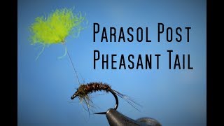 Fly Tying Parasol Post Pheasant Tail Emerger [upl. by Phil]