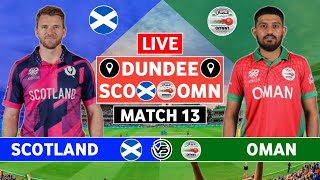 Scotland vs Oman ODI Live Scores  SCO vs OMN ODI Live Scores amp Commentary [upl. by Kata]