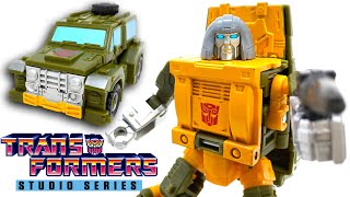 Transformers Studio Series 86 Deluxe Class BRAWN Review [upl. by Yelloh]