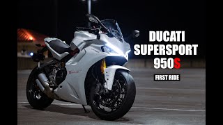 THE EVERYDAY SPORTBIKE  2022 Ducati Supersport 950S First Ride [upl. by Eseer]