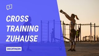 Anleitung Workout Cross Training  Übungen für zuhause  Advanced [upl. by Soane]