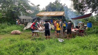 Kasalang Bicol at Batangas Bisperas ng kasalan sa probinsya  Baysanan [upl. by Amsirak]