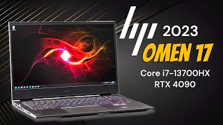 HP omen 17 2023  Powerful gaming laptop from Hp with Core i713700HX and up to RTX 4090 GPU [upl. by Peisch]