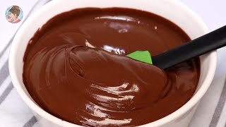 1 Min Chocolate Frosting for Cake with Cocoa powder  Chocolate Icing Recipe Easy  Chocolate Recipe [upl. by Aihsekel]