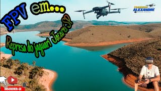 FPV em Represa do Jaguari Mavic zoom e DJI Googles Racing Edition [upl. by Ellehcyar]