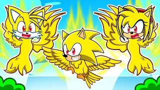 Teniendo una Familia SUPER SONIC PAJAROS en Roblox [upl. by Neerac]