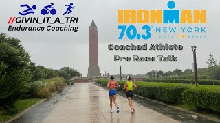 Jones Beach 703 Race Preview  Race Plan Visualization Tips and Talk  Athlete Talk Vlog [upl. by Yelsnit665]