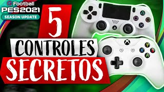 5 COMANDOS E MOVIMENTOS SECRETOS NO PES 2021 DICAS PARA MELHORAR SUA GAMEPLAY [upl. by Gannon]