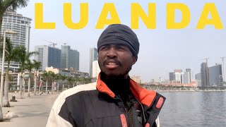 Ghana🇬🇭 to Angola 🇦🇴  Inside Luanda Angolas biggest City S3 E30 MOTORCYCLE ADVENTURE [upl. by Akiraa56]