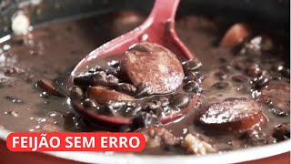 COMO FAZER FEIJÃO PRETO COM CALABRESA E BACON SIMPLES E FÁCIL l Cozinha Básica [upl. by Cirdnek60]