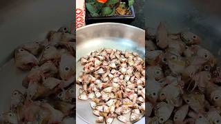 মৌরলা মাছের মাথা ভাজা viralrecipe fishrecipes shortsrecipe [upl. by Imray]