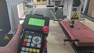 Heliner CNC Router with N105G3  How to set workpiece orgin [upl. by Adnavoj763]