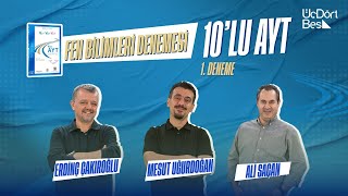 345 YAYINCILIK 10LU AYT FEN BİLİMLERİ DENEMESİ  1 DENEME [upl. by Hoang]