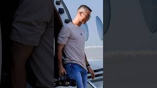 ¡Ronaldo casi se pierde un partido crucial debido al retraso del avión privado 🧐ll ronaldo shorts [upl. by Dinesh]