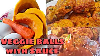 HOW TO MAKE SQUASH UKOY RECIPE  WITH SAUCE  by Nessas Vlog Menu and Bakes [upl. by Eannyl]