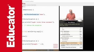 Java Exception Handling [upl. by Boffa31]