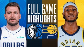 MAVERICKS at PACERS  FULL GAME HIGHLIGHTS  February 25 2024 [upl. by Nirrat]